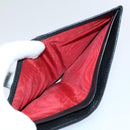 BVLGARI Wallet Leather 4Set Black Beige Auth bs9872-16