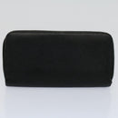BVLGARI Wallet Leather 4Set Black Beige Auth bs9872-2
