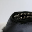 BVLGARI Wallet Leather 4Set Black Beige Auth bs9872-4