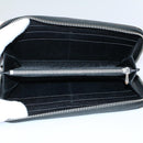 BVLGARI Wallet Leather 4Set Black Beige Auth bs9872-5