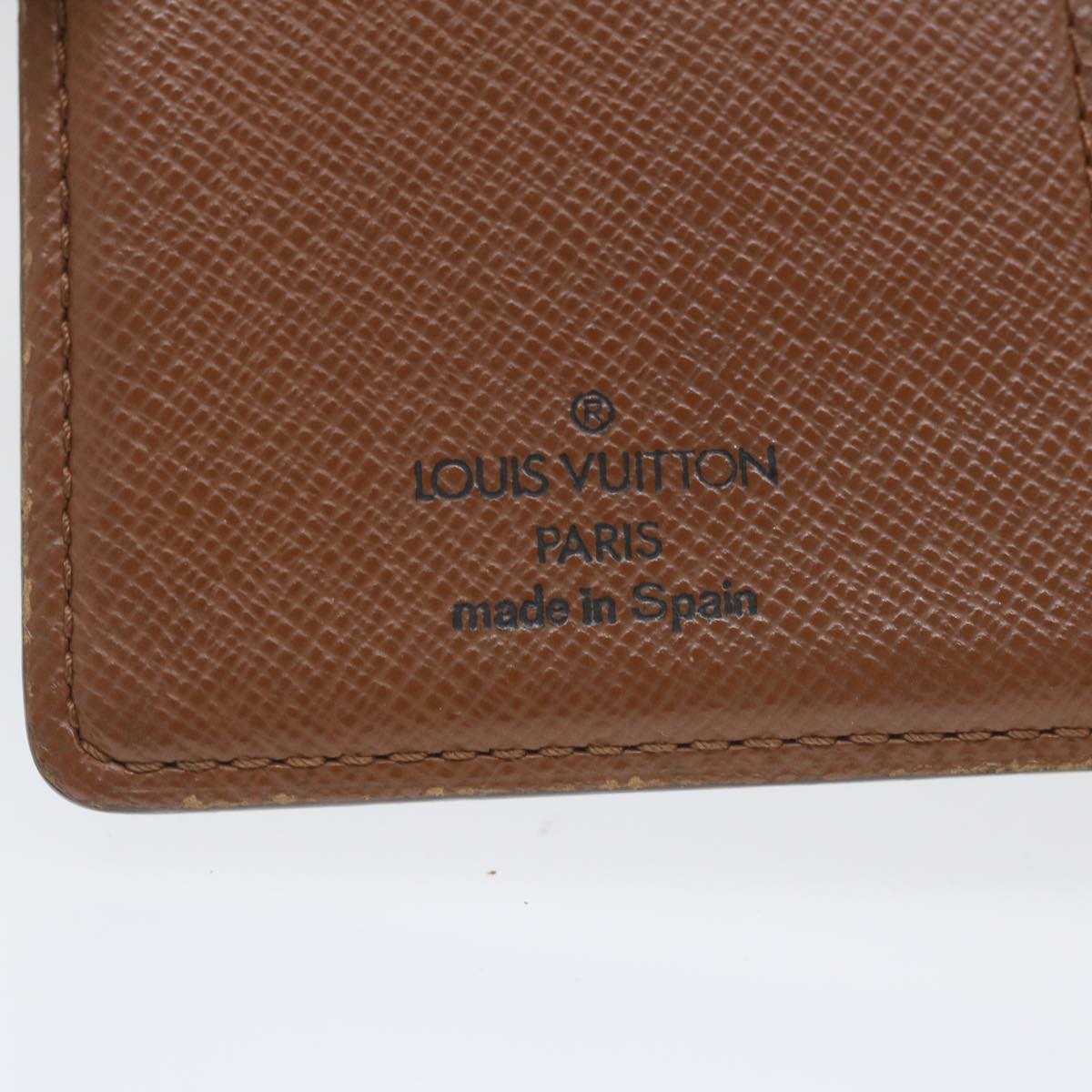 LOUIS VUITTON Monogram Porte Monnaie Billets Viennois Wallet M61663 Auth bs9884