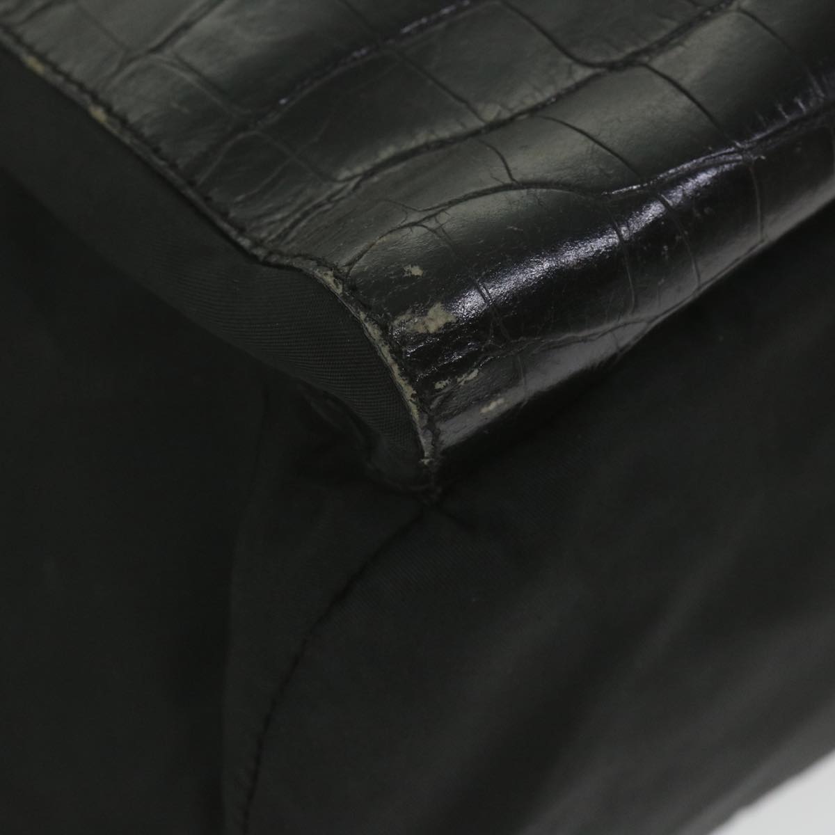 PRADA Backpack Nylon Black Auth bs9918