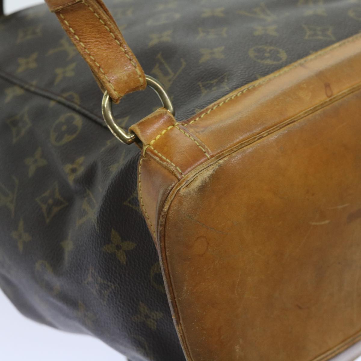 LOUIS VUITTON Monogram Montsouris GM Backpack M51135 LV Auth bs9960