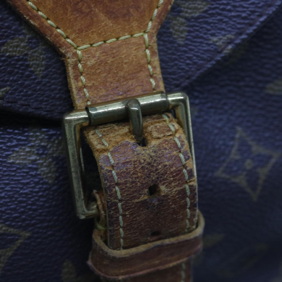 LOUIS VUITTON Monogram Montsouris GM Backpack M51135 LV Auth bs9960