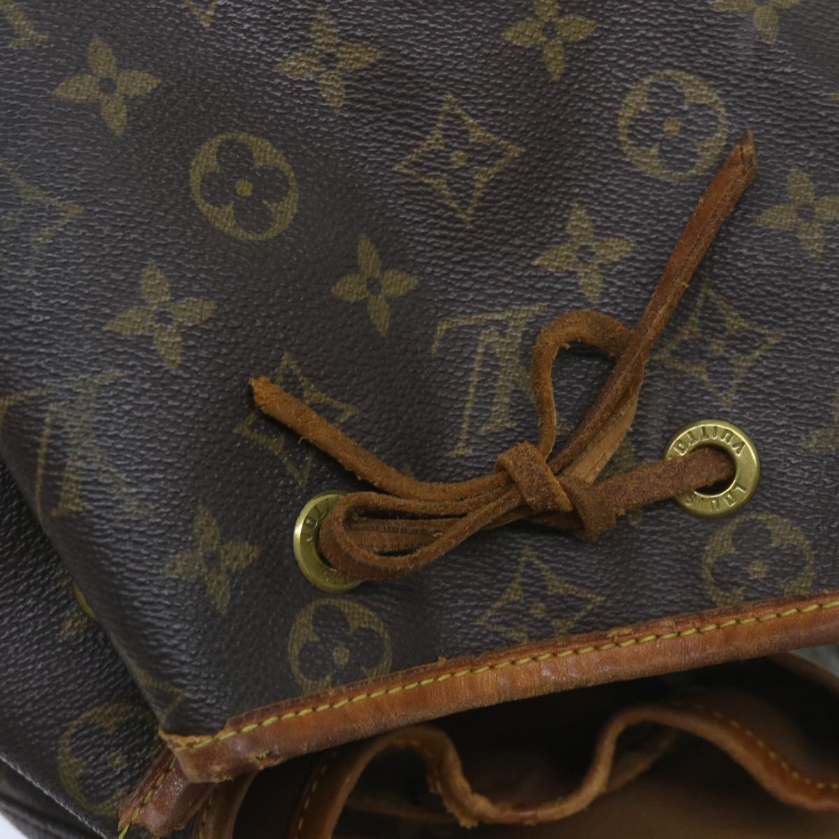 LOUIS VUITTON Monogram Montsouris GM Backpack M51135 LV Auth bs9960