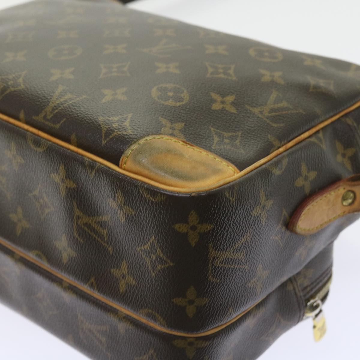 LOUIS VUITTON Monogram Nile Shoulder Bag M45244 LV Auth bs9963