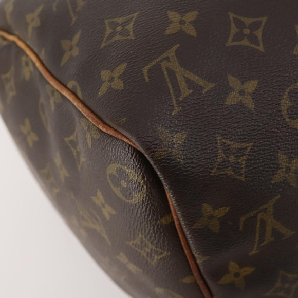 LOUIS VUITTON Monogram Keepall 45 Boston Bag M41428 LV Auth BSZ001