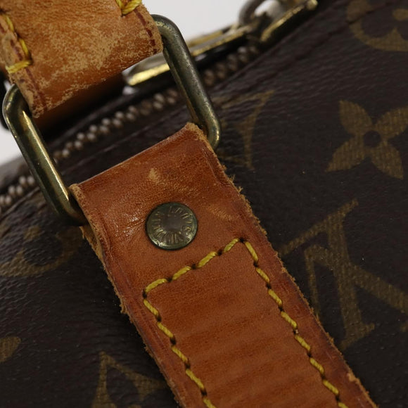 LOUIS VUITTON Monogram Keepall 45 Boston Bag M41428 LV Auth BSZ001