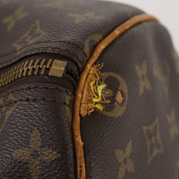 LOUIS VUITTON Monogram Keepall 45 Boston Bag M41428 LV Auth BSZ001