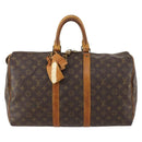 LOUIS VUITTON Monogram Keepall 45 Boston Bag M41428 LV Auth BSZ001-13