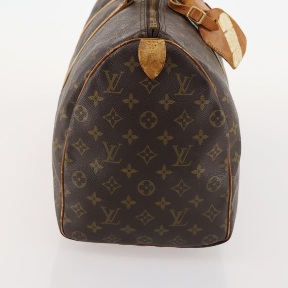 LOUIS VUITTON Monogram Keepall 45 Boston Bag M41428 LV Auth BSZ001
