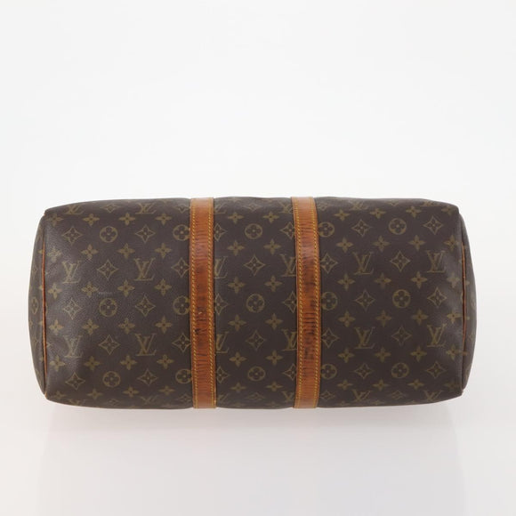 LOUIS VUITTON Monogram Keepall 45 Boston Bag M41428 LV Auth BSZ001