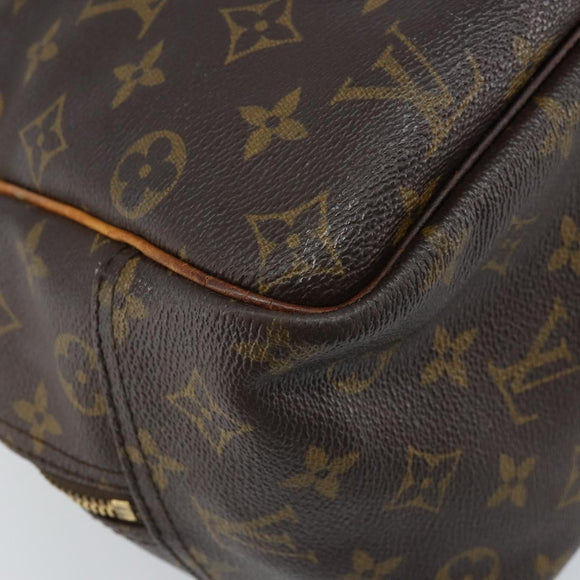 LOUIS VUITTON Monogram Deauville Hand Bag M47270 LV Auth BSZ003