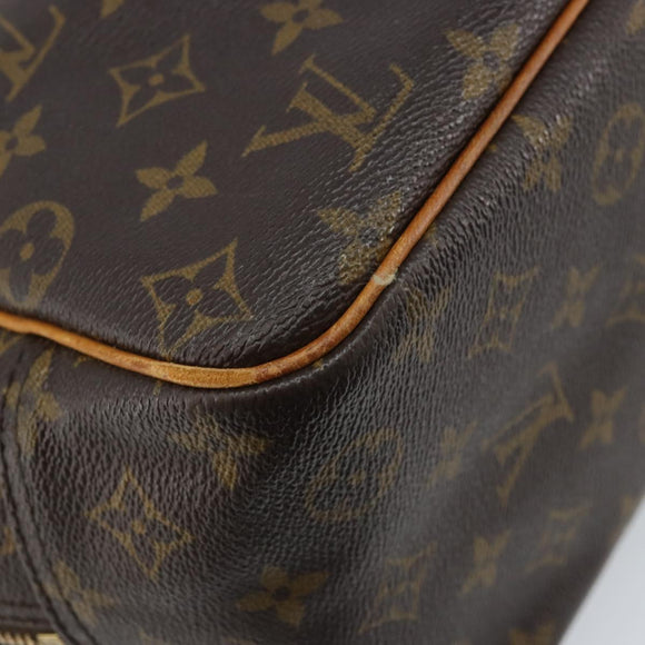 LOUIS VUITTON Monogram Deauville Hand Bag M47270 LV Auth BSZ003