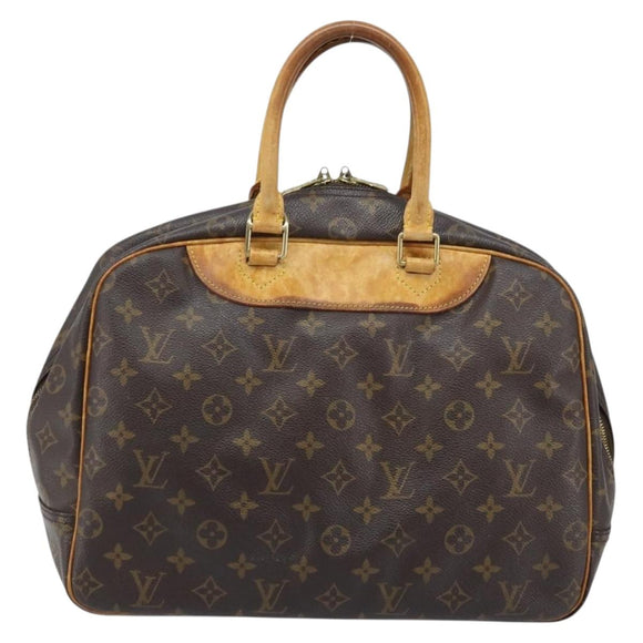 LOUIS VUITTON Monogram Deauville Hand Bag M47270 LV Auth BSZ003