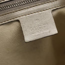 GUCCI GG Implementation Tote Bag PVC Silver 197953 Auth BSZ004-14