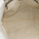 GUCCI GG Implementation Tote Bag PVC Silver 197953 Auth BSZ004-15