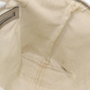 GUCCI GG Implementation Tote Bag PVC Silver 197953 Auth BSZ004-16