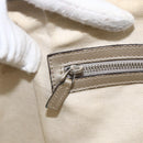 GUCCI GG Implementation Tote Bag PVC Silver 197953 Auth BSZ004-18