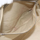 GUCCI GG Implementation Tote Bag PVC Silver 197953 Auth BSZ004-19