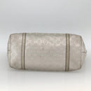GUCCI GG Implementation Tote Bag PVC Silver 197953 Auth BSZ004-9