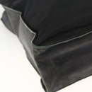 PRADA Tote Bag Nylon Black Silver Auth BSZ009-9