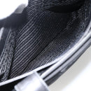 PRADA Tote Bag Nylon Black Silver Auth BSZ009-22