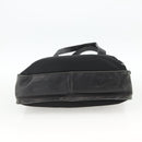 PRADA Tote Bag Nylon Black Silver Auth BSZ009-5