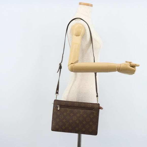 LOUIS VUITTON Monogram Angian Shoulder Bag M51205 LV Auth BSZ013