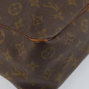 LOUIS VUITTON Monogram Marceau Shoulder Bag M40264 LV Auth BSZ017-9