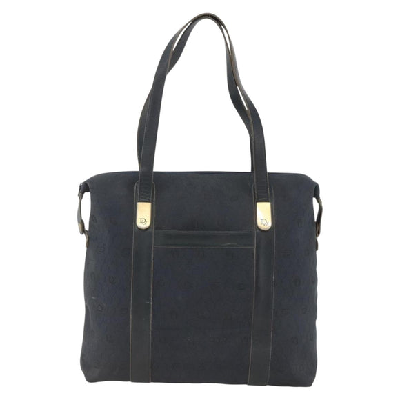 Christian Dior Honeycomb Canvas Boston Bag Navy Auth BSZ020