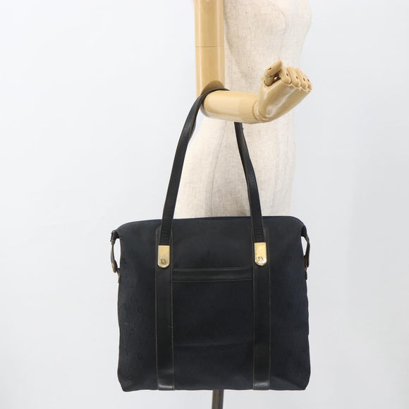 Christian Dior Honeycomb Canvas Boston Bag Navy Auth BSZ020