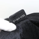 Christian Dior Tote Bag Nylon Black Silver Auth BSZ026V-11