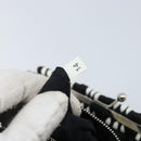 Miu Miu Shoulder Bag Canvas Black Silver Auth BSZ027-12