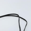 Miu Miu Shoulder Bag Canvas Black Silver Auth BSZ027-8