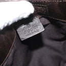 GUCCI GG Canvas Shoulder Bag Beige Silver 019 0349 Auth BSZ031A-16