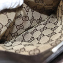 GUCCI GG Canvas Shoulder Bag Beige Silver 019 0349 Auth BSZ031A-20