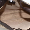 Christian Dior Trotter Canvas Schoudertas Beige Zilver Auth BSZ033SAV-10