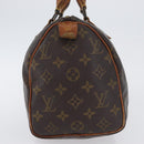 LOUIS VUITTON Monogram Speedy 25 Hand Bag M41528 LV Auth BSZ041-4