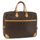 LOUIS VUITTON Porte Documents Voyage 2 Compartments Briefcase M53362 Auth BSZ043-1