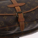 LOUIS VUITTON Monogram Saumur 30 Shoulder Bag M42256 LV Auth BSZ049-19