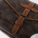 LOUIS VUITTON Monogram Saumur 30 Shoulder Bag M42256 LV Auth BSZ049-20