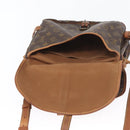 LOUIS VUITTON Monogram Saumur 30 Shoulder Bag M42256 LV Auth BSZ049-24