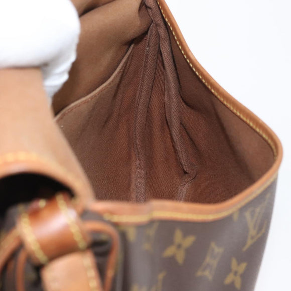 LOUIS VUITTON Monogram Saumur 30 Shoulder Bag M42256 LV Auth BSZ049