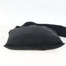 PRADA Shoulder Bag Nylon Black Silver Auth BSZ052-5