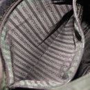 PRADA Shoulder Bag Nylon Khaki Silver Auth BSZ053-22