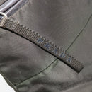 PRADA Shoulder Bag Nylon Khaki Silver Auth BSZ053-23