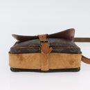 LOUIS VUITTON Monogram Cartouchiere MM Shoulder Bag M51253 LV Auth BSZ063-5