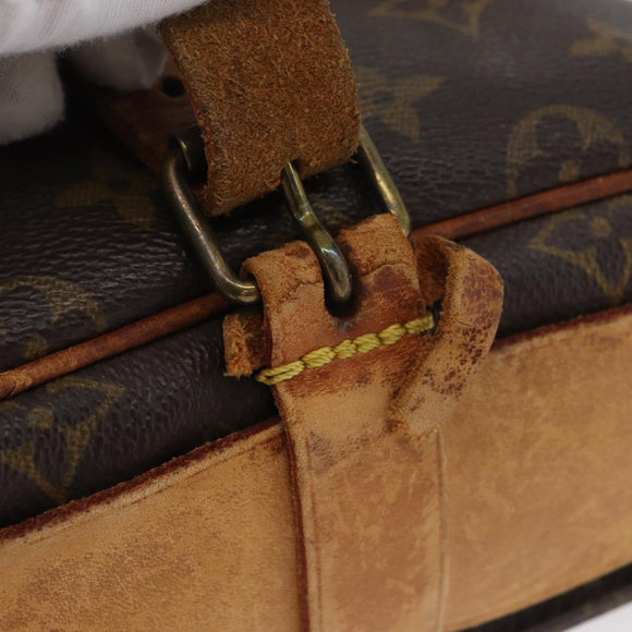 LOUIS VUITTON Monogram Cartouchiere MM Shoulder Bag M51253 LV Auth BSZ063
