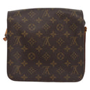 LOUIS VUITTON Monogram Cartouchiere MM Shoulder Bag M51253 LV Auth BSZ063-2